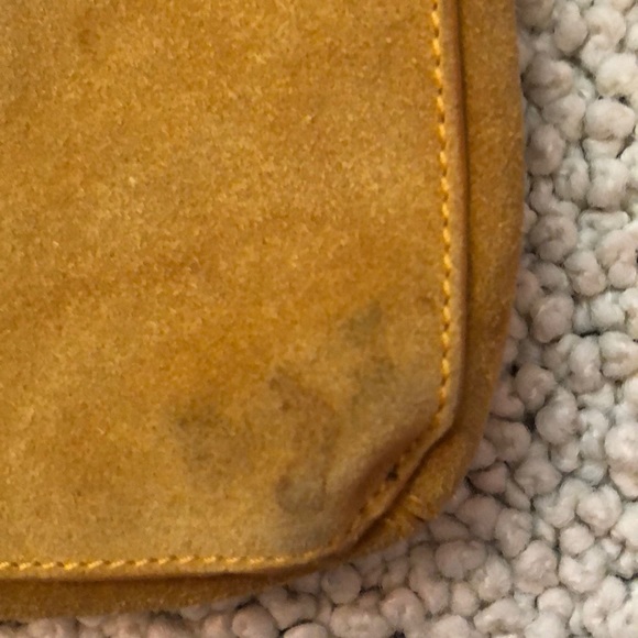 Cole Haan Mustard Suede Purse - Picture 6 of 8